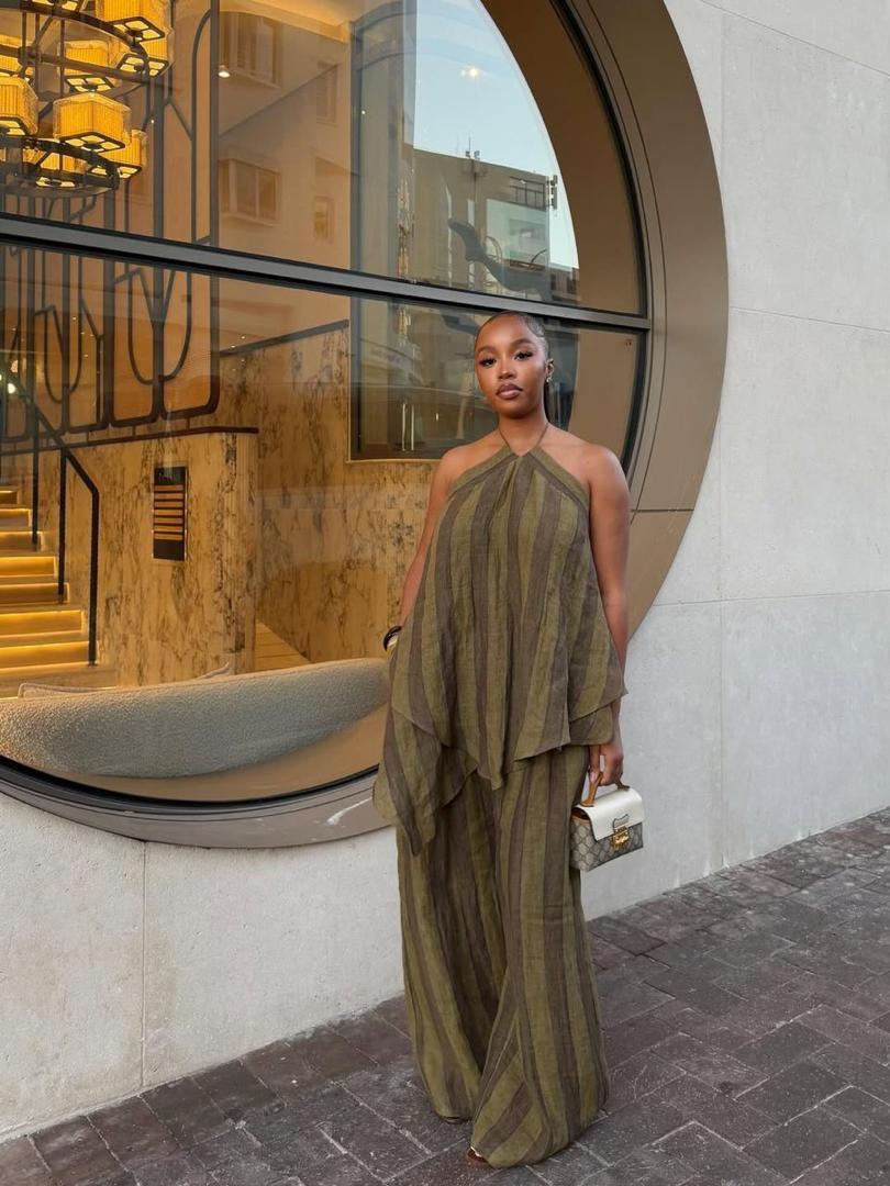The Alf Boutique - Flowy Open Cut Long Dress