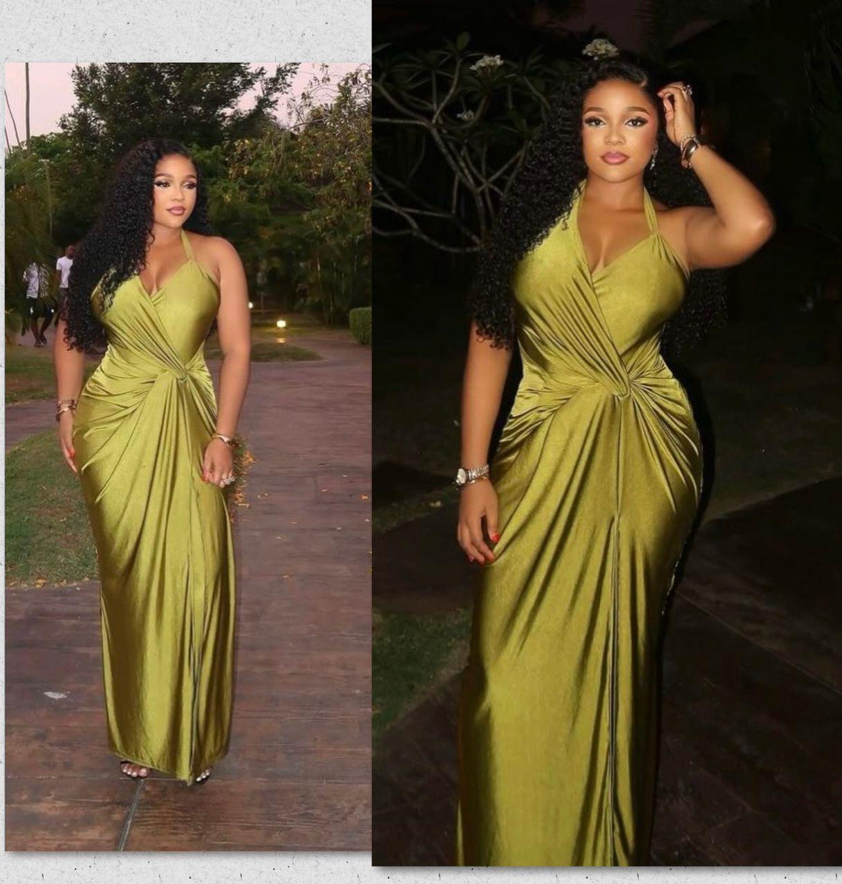 The Alf Boutique - Long Ruched Dress