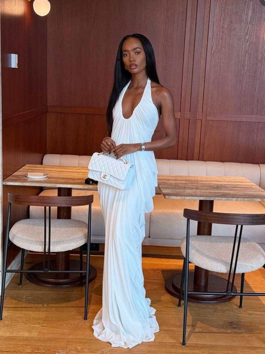 The Alf Boutique - Open Cut Long Dress