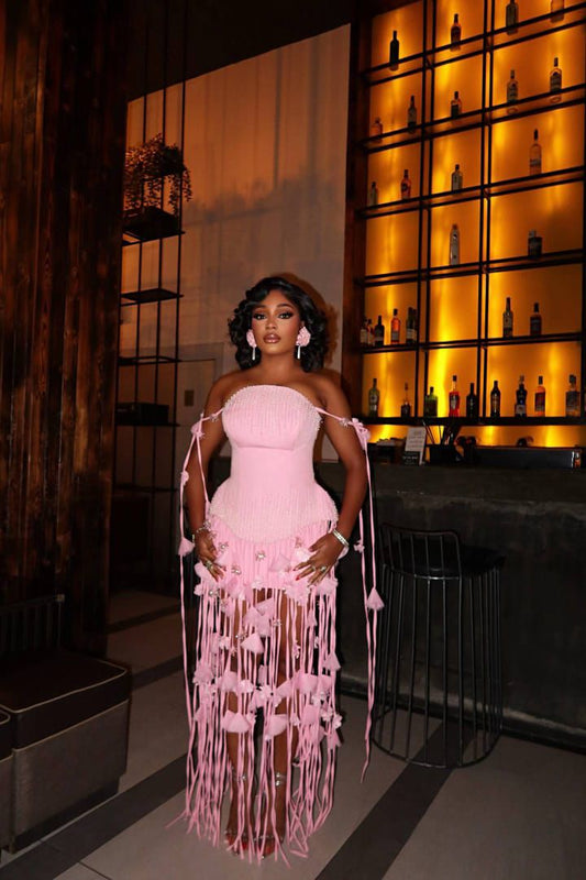 The Alf Boutique - Pink Short Dress
