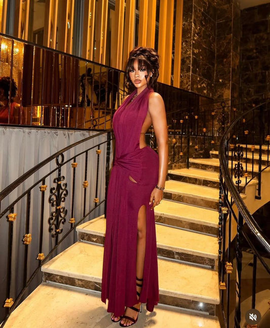 The Alf Boutique - Long Backless Dress