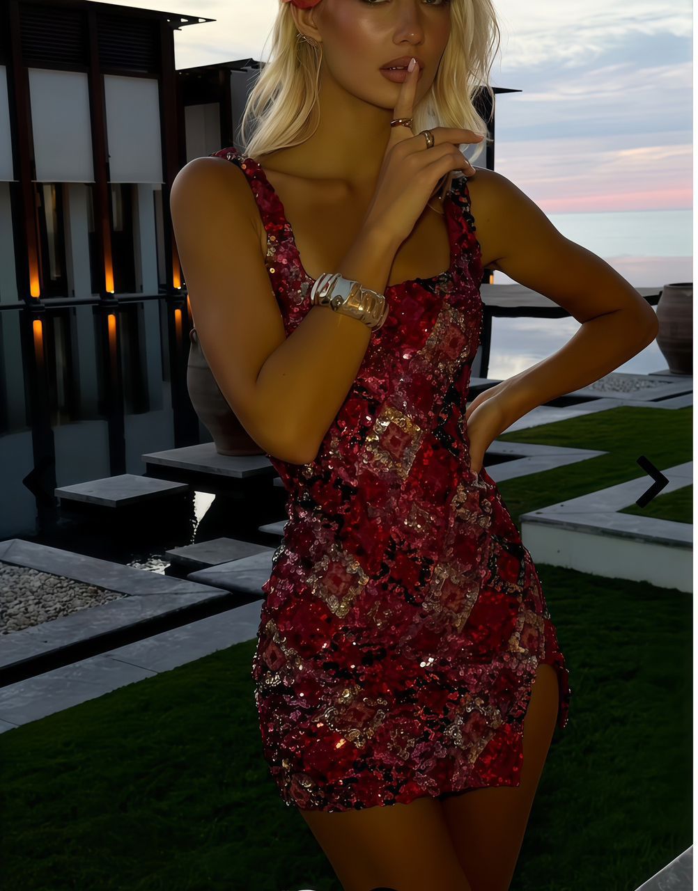 The Alf Boutique - Red Short Dress