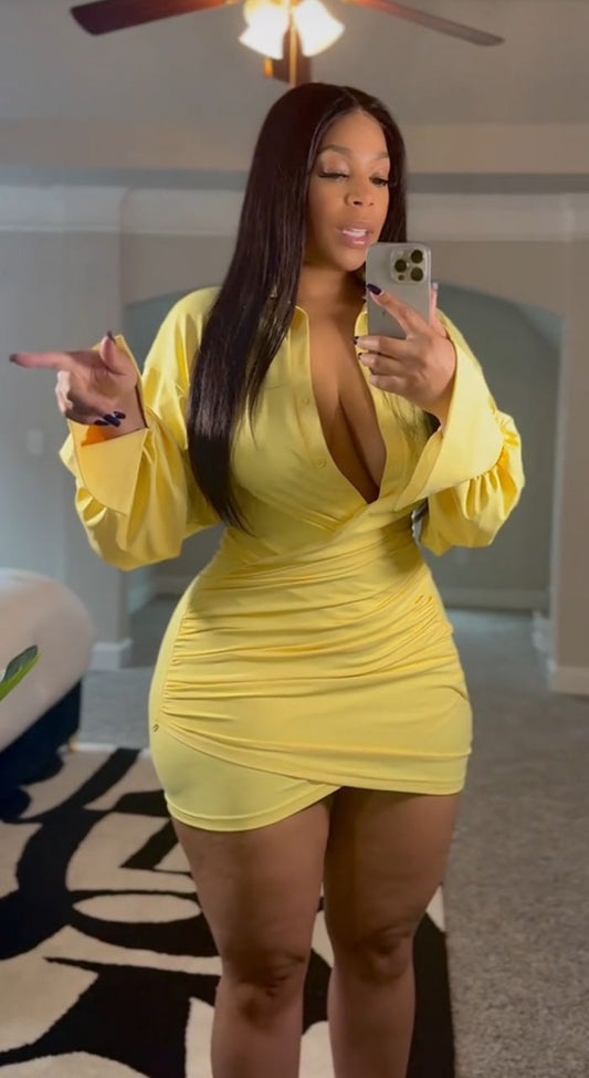 The Alf Boutique - Low Cut Mini Dress