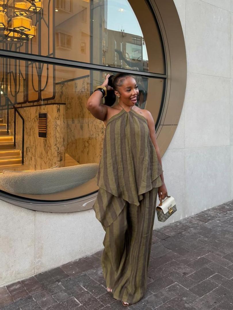 The Alf Boutique - Flowy Open Cut Long Dress