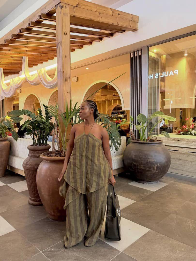 The Alf Boutique - Flowy Open Cut Long Dress