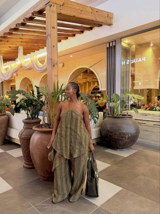 The Alf Boutique - Flowy Open Cut Long Dress