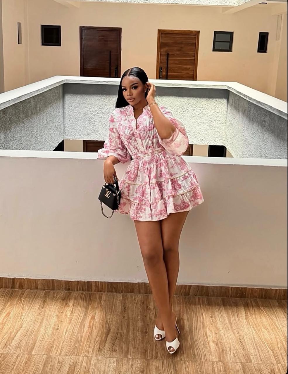 The Alf Boutique - Flowing Floral Mini Dress
