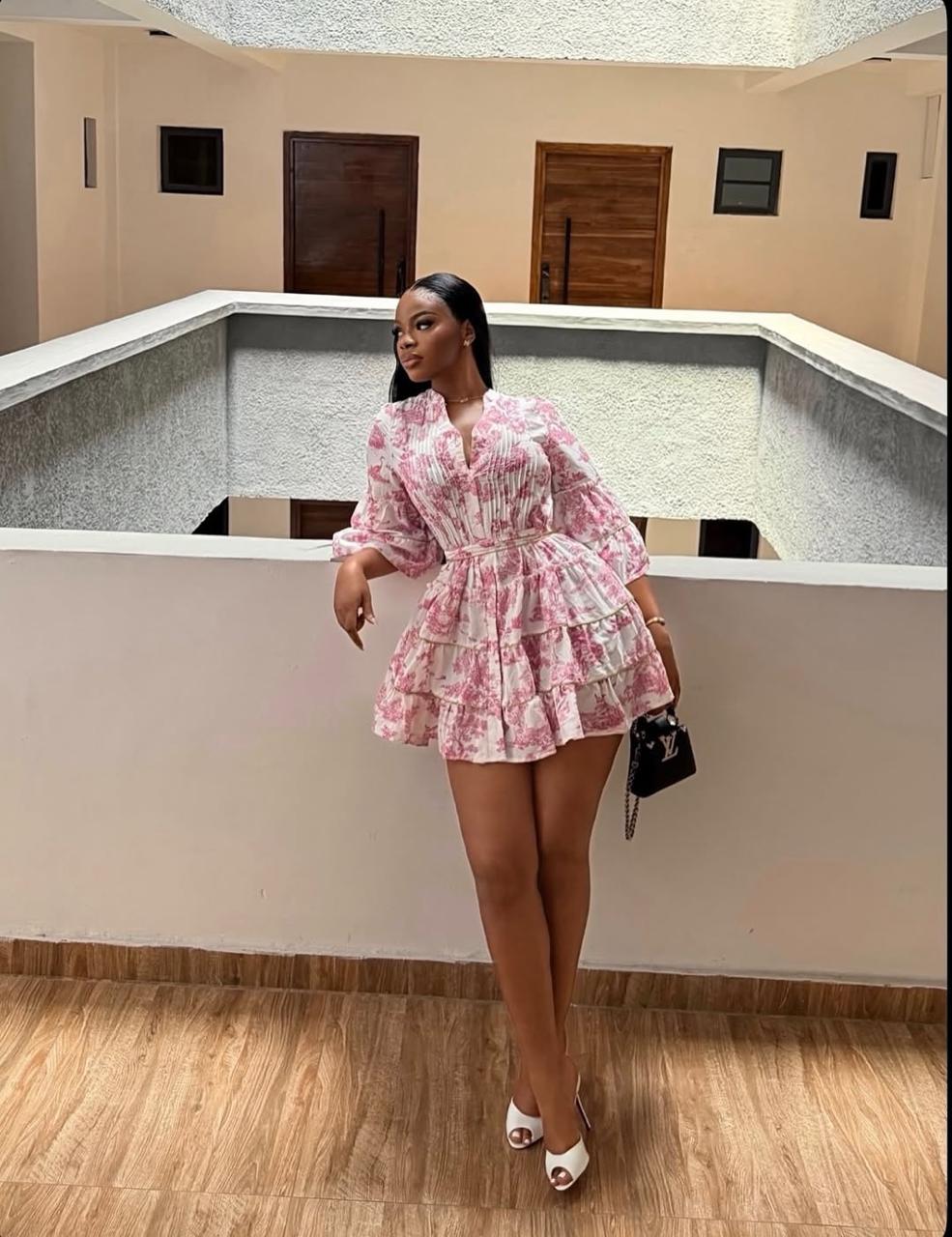 The Alf Boutique - Flowing Floral Mini Dress