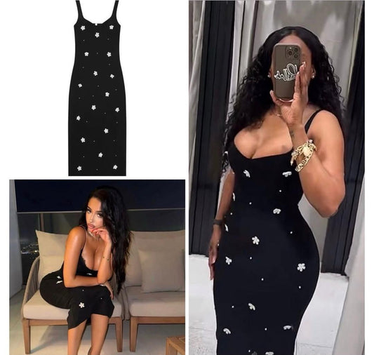 The Alf Boutique - Body Con Long Dress