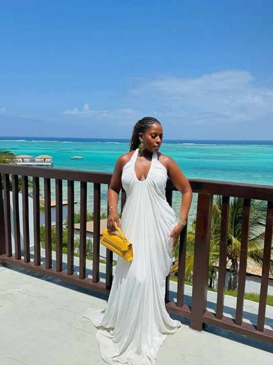 The Alf Boutique - Open Cut Long Dress