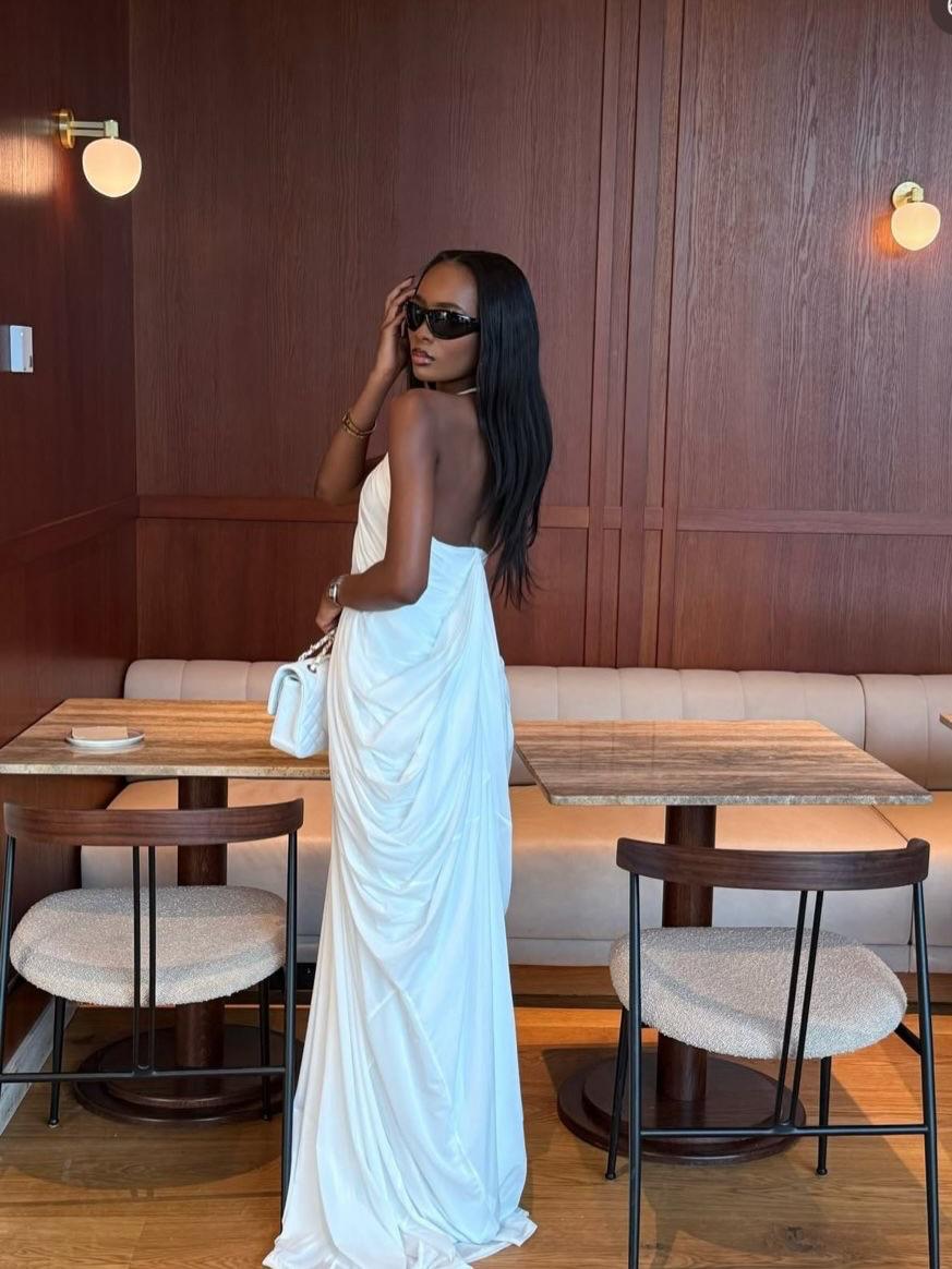 The Alf Boutique - Open Cut Long Dress