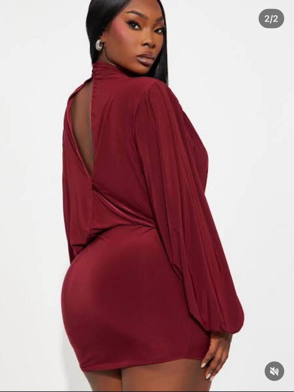 The Alf Boutique - Open Cut Mini Dress