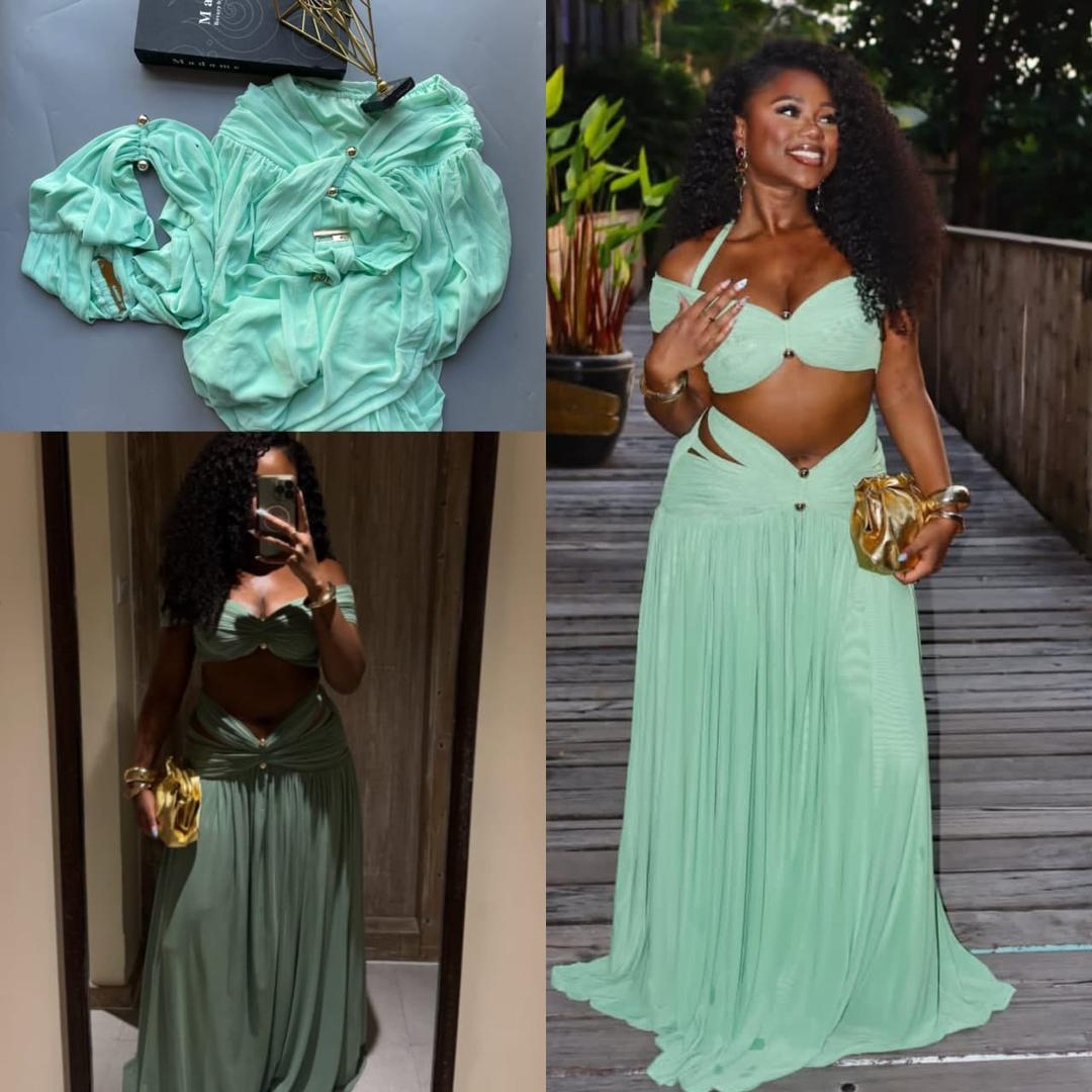 The Alf Boutique - Open Cut Bohoe Long Dress