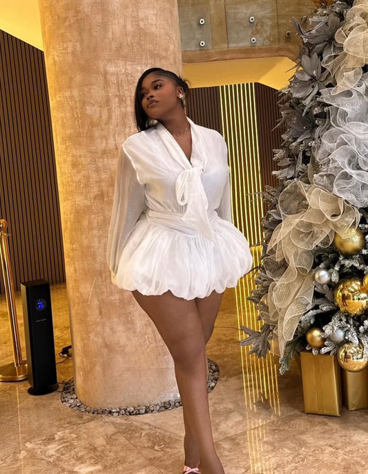 The Alf Boutique - Ruffled Mini Dress